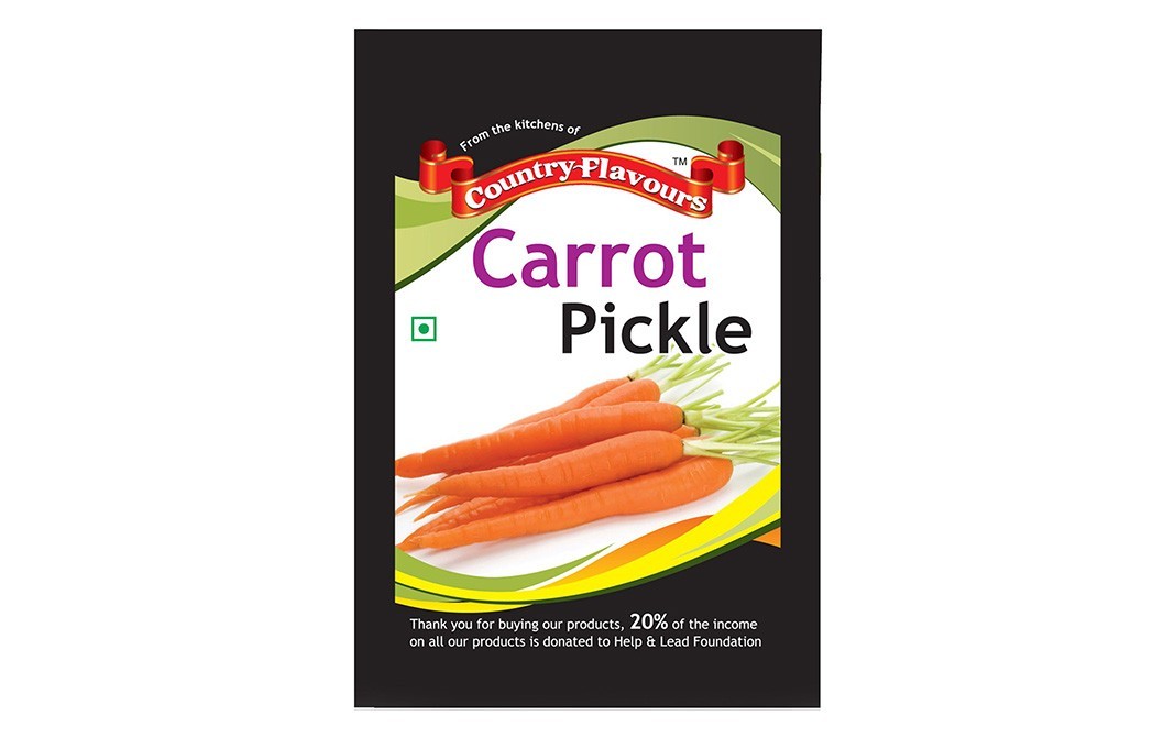 Country Flavours Carrot Pickle    Pack  250 grams